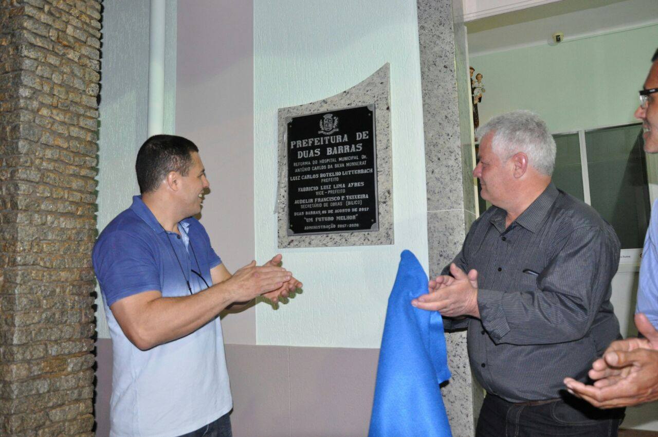 Você está visualizando atualmente A Prefeitura Municipal de Duas barras inaugurou as obras no Hospital Municipal Dr. Antônio Carlos da Silva Monnerat